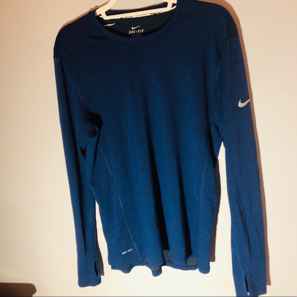 Blue Nike Long Sleeve